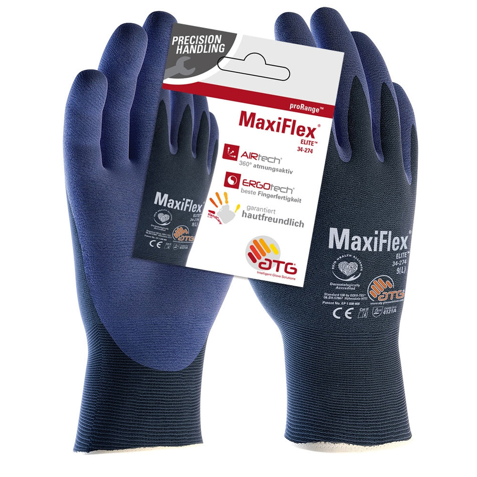 MaxiFlex® Elite™ 34-274 HCT, ab 12 Paar (Paar ab 4,45 €)